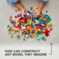 LEGO Classic Creative Transparent Bricks Building Set