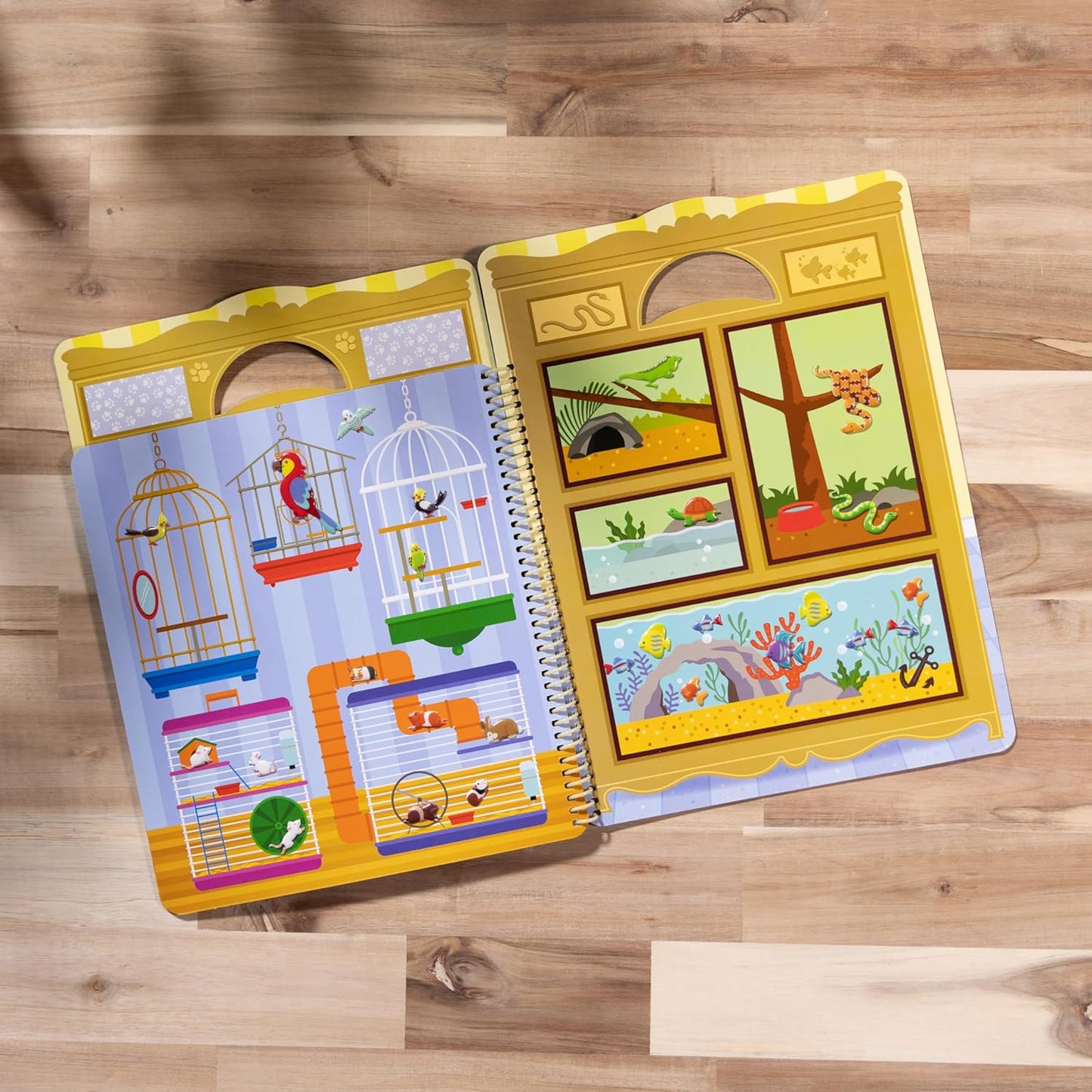 Melissa & Doug Melissa Doug Pet Shop Puffy Sticker Set With 115 Reusable - FSC Certified