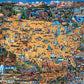 Buffalo Games Buffalo - Dowdle - National Parks Map - 2000 Piece Jigsaw Puzzle