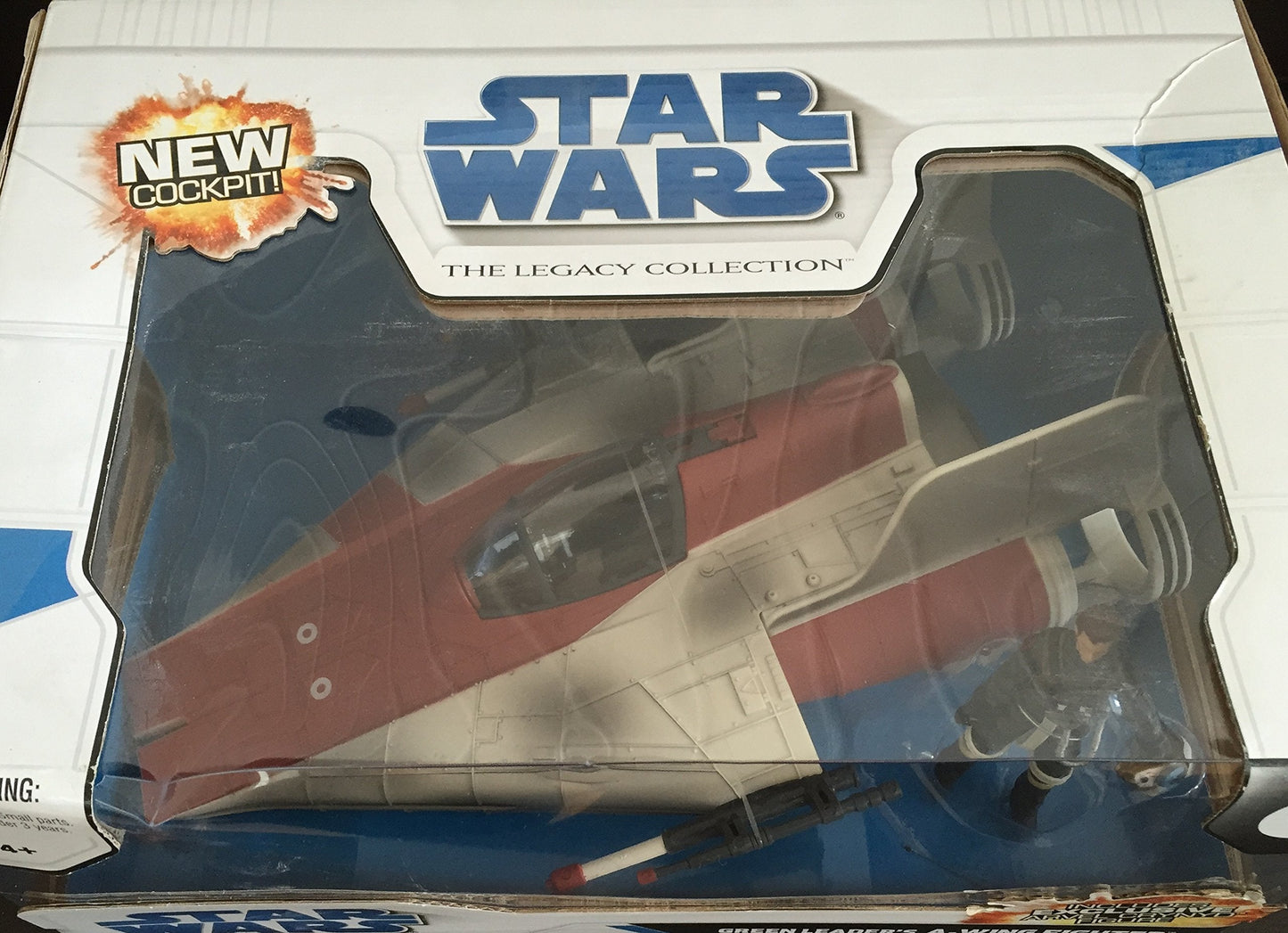 Star Wars Saga 2008 Legacy Collection: Exclusive Green Leader's A-Wing Fighter