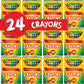 Crayola Crayons Bulk 12 Packs of 24 Count Crayons School Supplies Assorted Colors