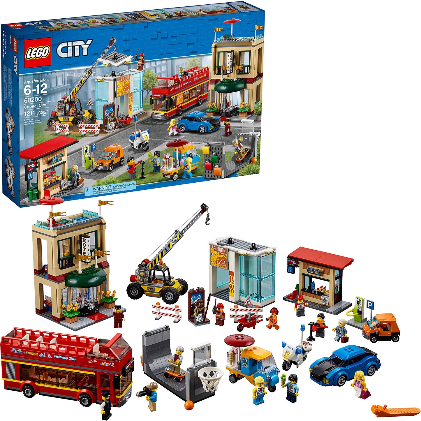 LEGO City Capital City Building Kit (1211 Pieces)