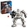 LEGO 75370 Star Wars Stormtrooper Robot - Buildable Figure with Articulated Parts, Minifigure, and Blaster Launcher - Ages 6+