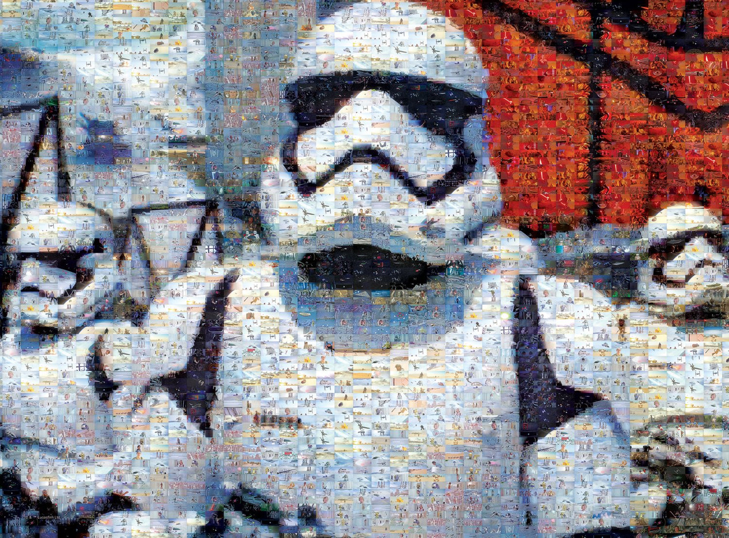 Star Wars - Photomosiac - First Order Storm Troopers - 1000 Piece Jigsaw Puzzle