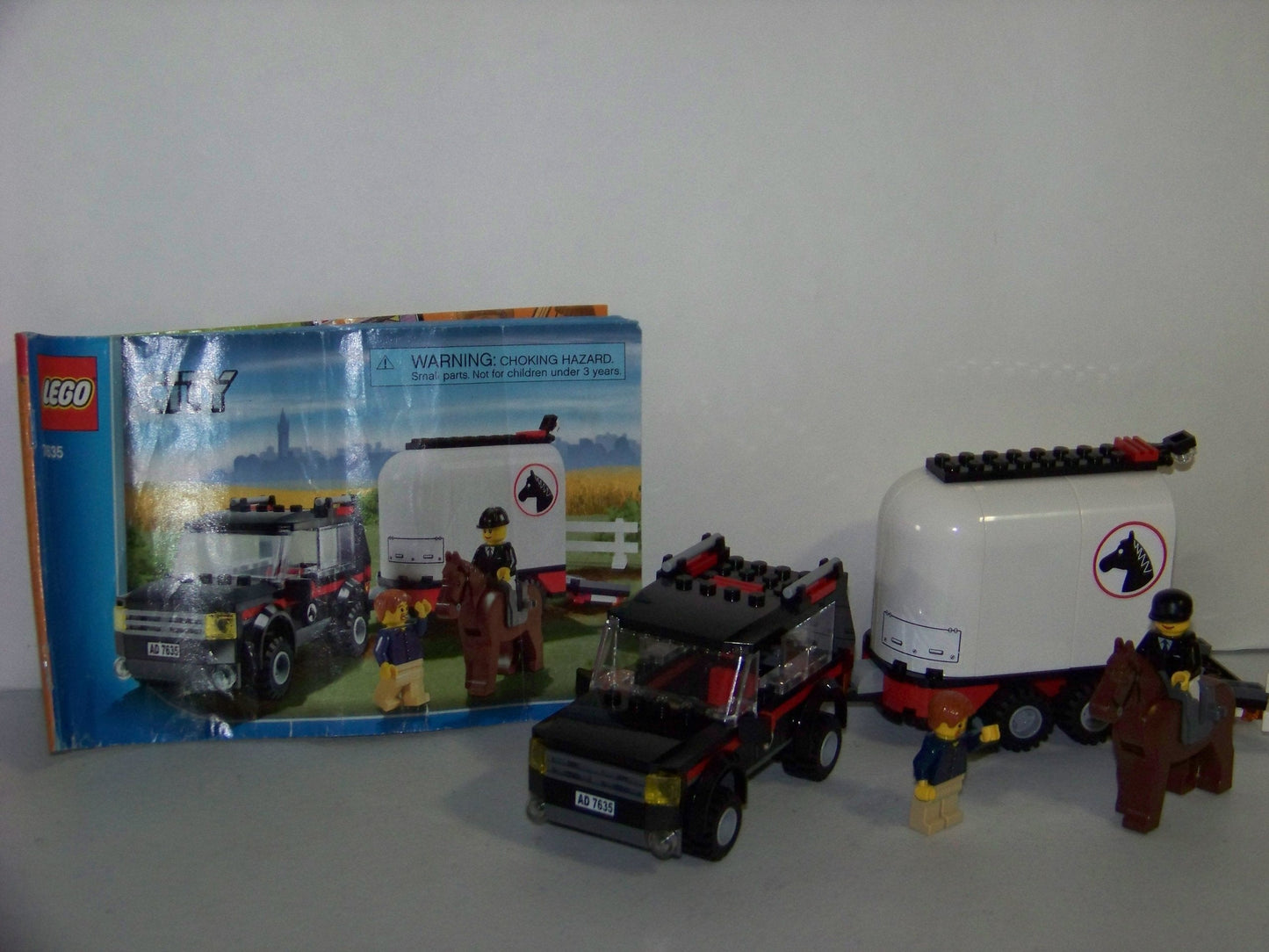 Lego City Limited Edition Set 7635 4WD With Horse Trailer