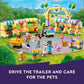 LEGO Friends Pet Adoption Day Toy Animal Set Pretend Play for Girls and Boys Aged 6 Years