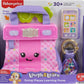 Fisher-Price Baby Learning Toy Laugh Learn Purse Going Places Bag with 4 Pretend Play for