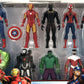 Hasbro Marvel Avengers Action Figures - Iron Man Hulk Black Panther Captain America