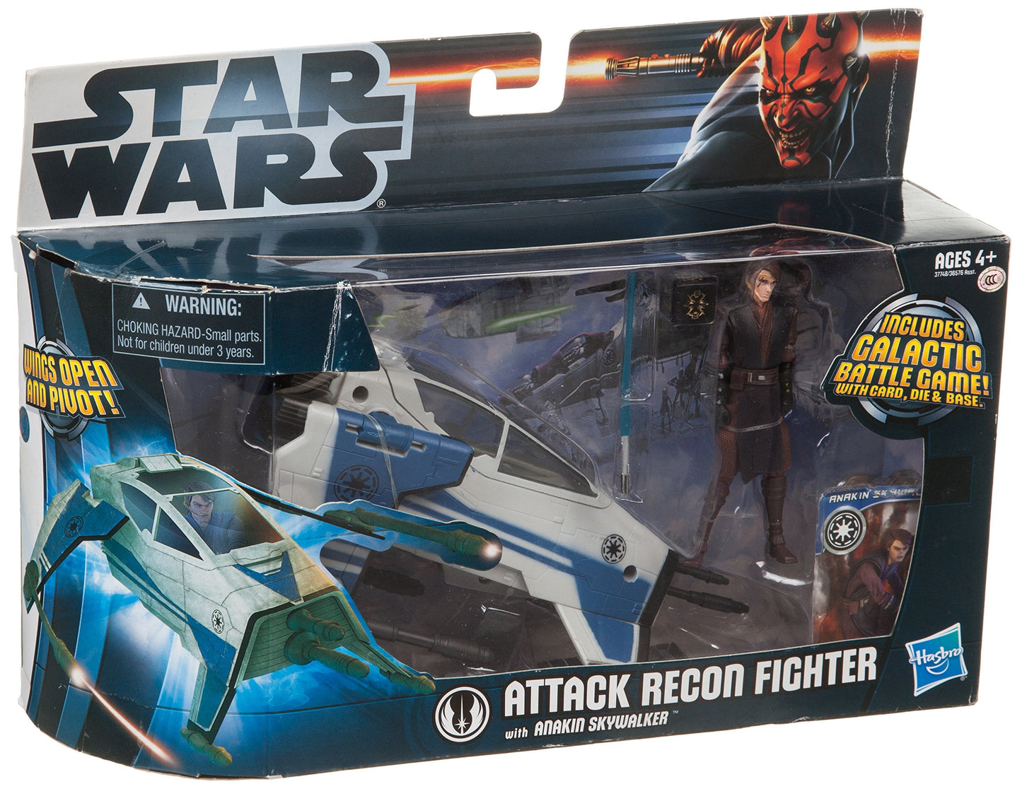 Star Wars Attack Recon Fighter with Anakin Skywalker Figure