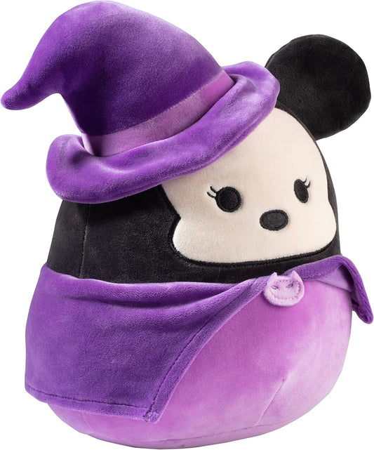 Squishmallows 8" Minnie Mouse Witch - Official Kellytoy Disney Plush.