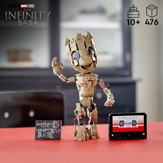 Lego Marvel I am Groot 76217 Building Toy Set - Action Figure from The Guardians of The