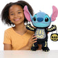 Just Play Disney Seasonal Stitch as a Skeleton Halloween Large 15-inch Plush