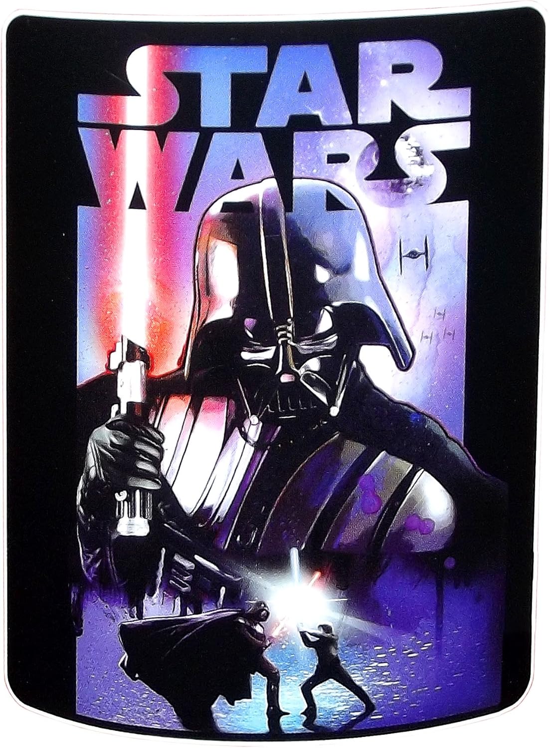 Northwest Star Wars Micro Raschel Throw Blanket, 46" x 60", Darth Night