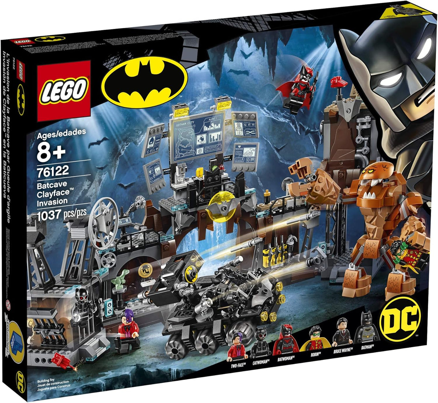 LEGO DC Batman Batcave Clayface Invasion 76122