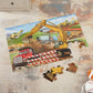 Melissa & Doug Melissa Doug Building Site Jumbo Jigsaw Floor Puzzle