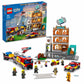 LEGO City Fire Brigade 60321 Building Set with Fire Truck & 5 Minifigures