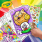 Crayola Epic Book of Awesome Coloring Book 288pgs Animal Coloring Pages Glitter Travel