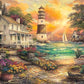 Buffalo Games Buffalo - Chuck Pinson - Cottage By The Sea - 1000 Piece Jigsaw Puzzle