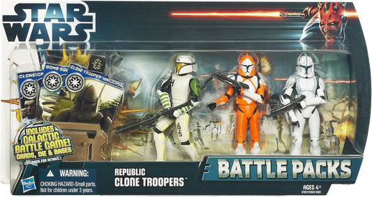 Star Wars Battle Packs Republic Clone Troopers Pack