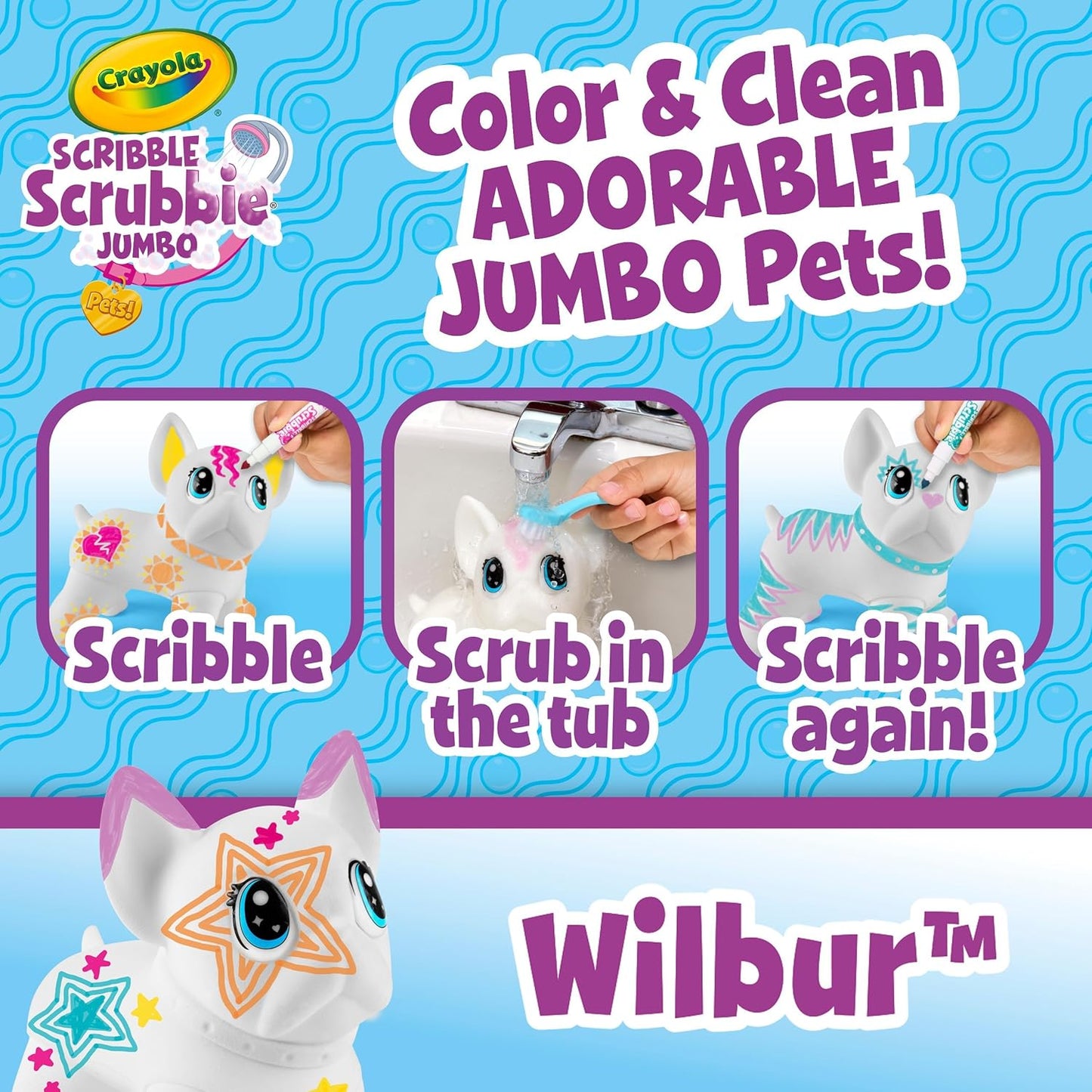 Crayola Scribble Scrubbie Jumbo (6 inch)