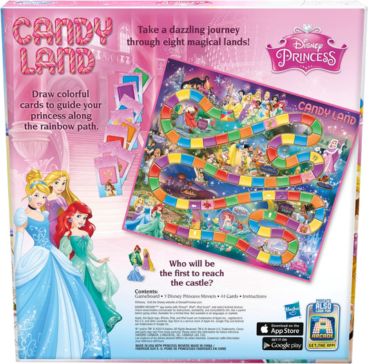 Hasbro Gaming Candy Land Disney Princess Edition Board Game