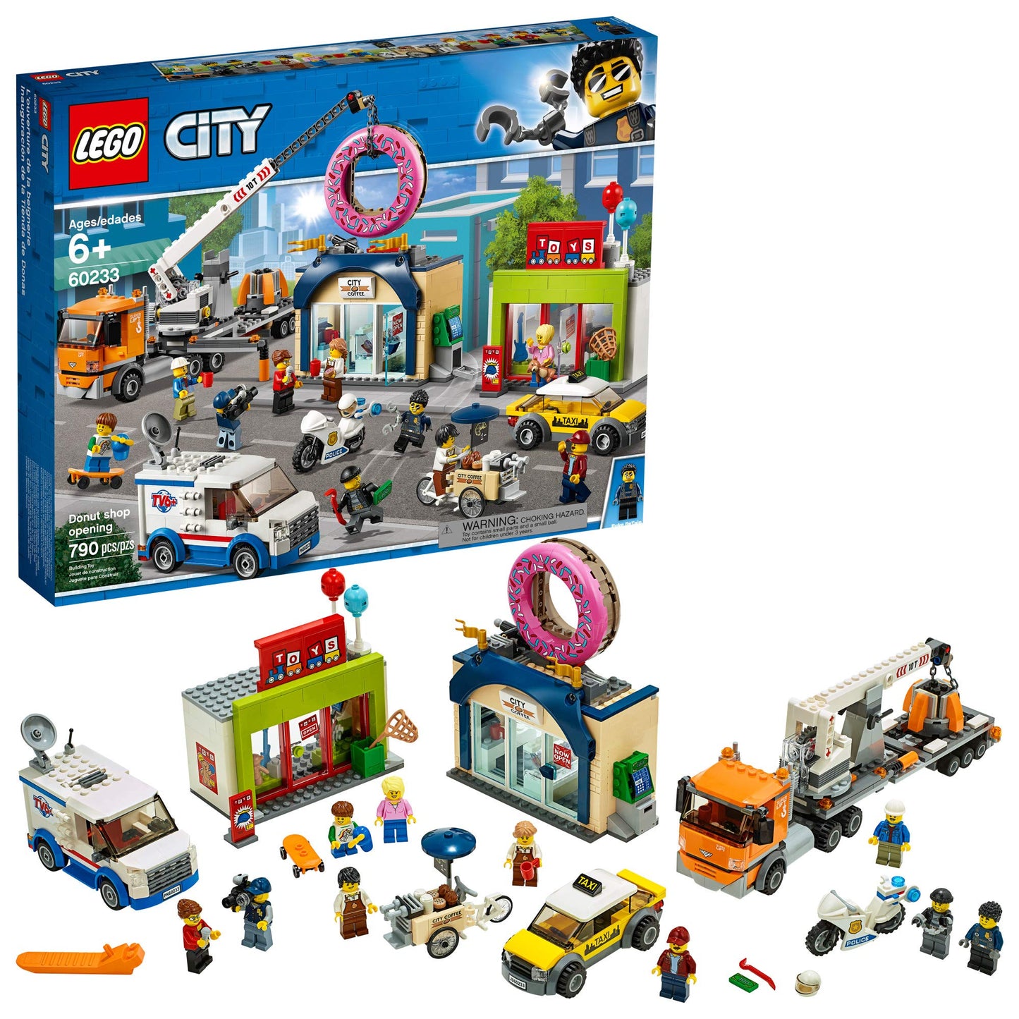 LEGO City Donut Shop Opening 60233