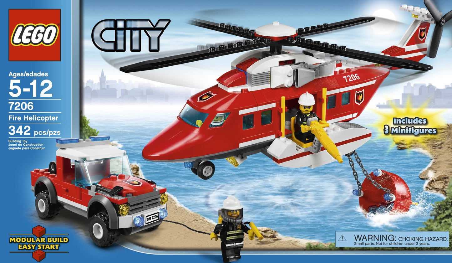 LEGO City Fire Helicopter (7206)