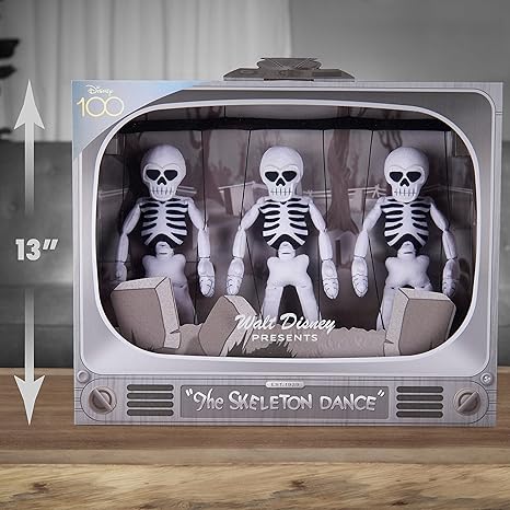 Just Play Disney100 Years of Wonder Walt Disney Presents Silly Symphonies Skeleton Dance Plush