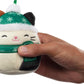 Squishmallows 4 Mini Hanging Winter Decorations 8-Pack - Official Jazwares Plush