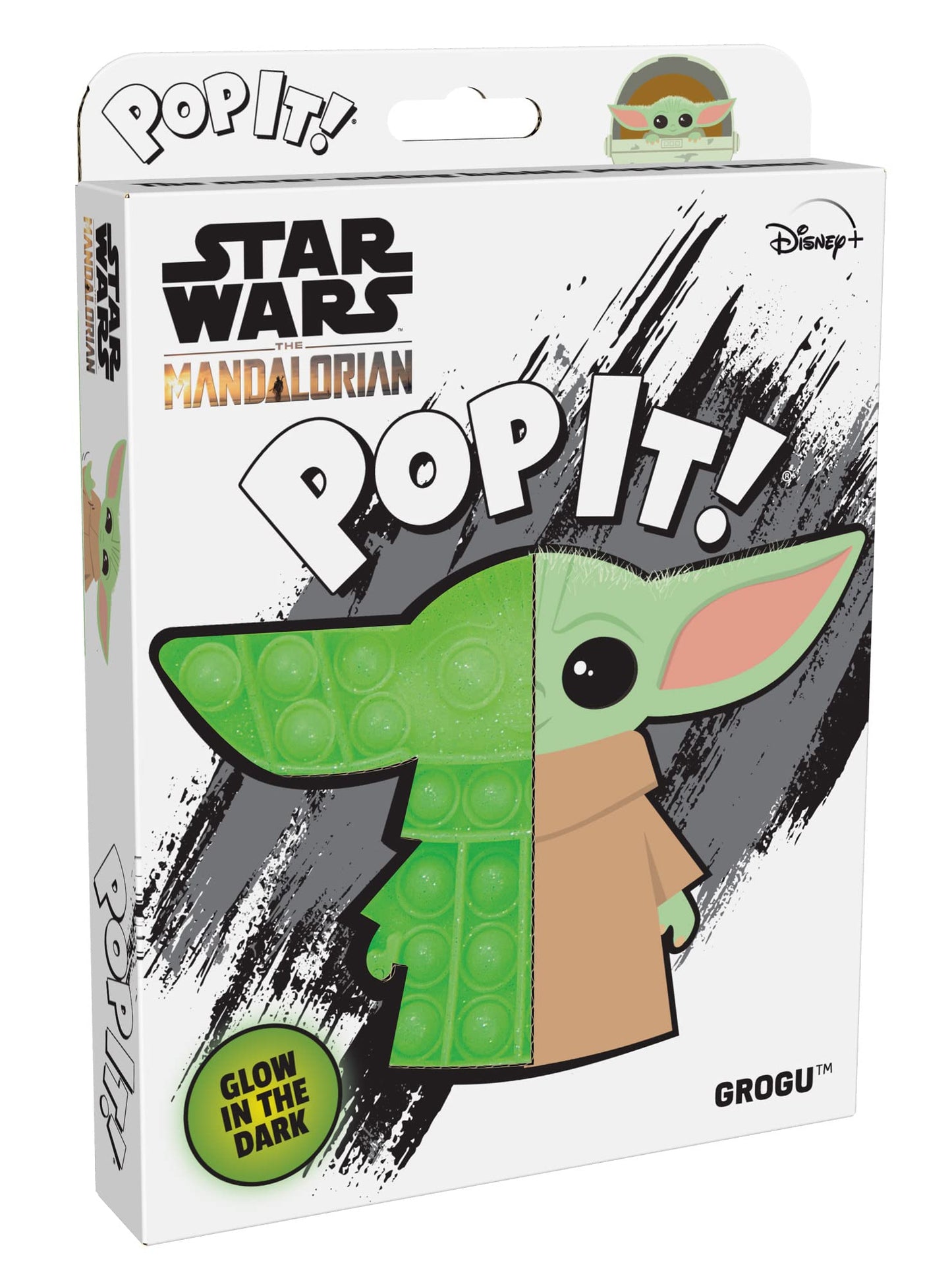 Buffalo Games - Pop It! - Star Wars Grogu Glow in The Dark