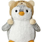 Aurora Pompom 9" Penguin Plush (Brown Hat)