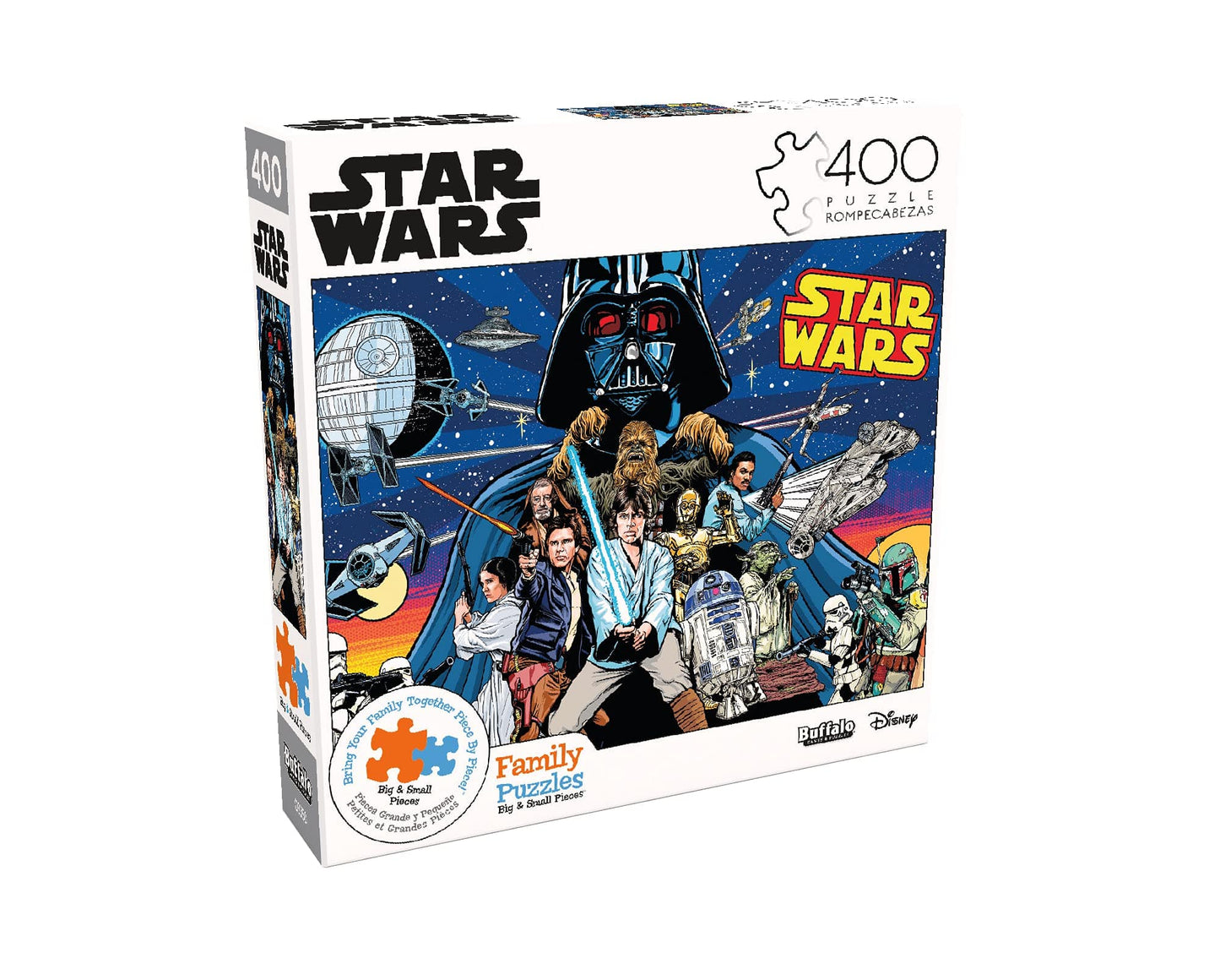 Buffalo Games Star Wars Comic Pinball Art - 400 Piece Jigsaw Puzzle