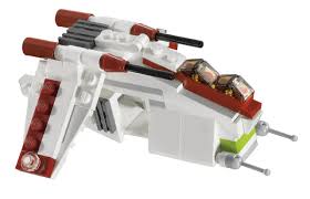 LEGO Star Wars BrickMaster Mini Republic Attack Gunship Building Set