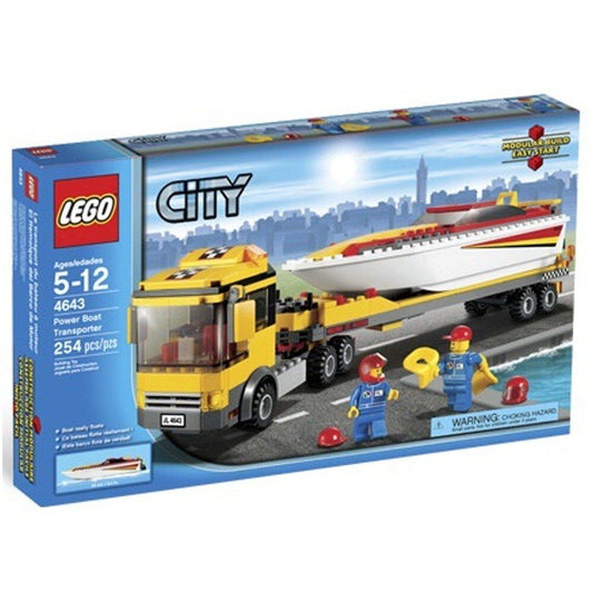 LEGO City Power Boat Transporter 4643