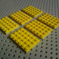 LEGO City Building Plates with 4x6 Knobs Yellow (3032)