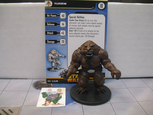 Star Wars Miniatures: Yuzzem # 54 - Revenge of the Sith