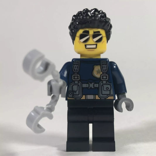 L EGO City Duke Detain Minifigure from 60246 (Bagged)