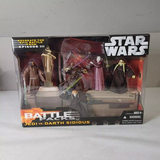 Star Wars Battle Pack: Jedi vs Darth Sidious