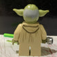 Lego Star Wars: Master Yoda Minifigure With Green Lightsaber