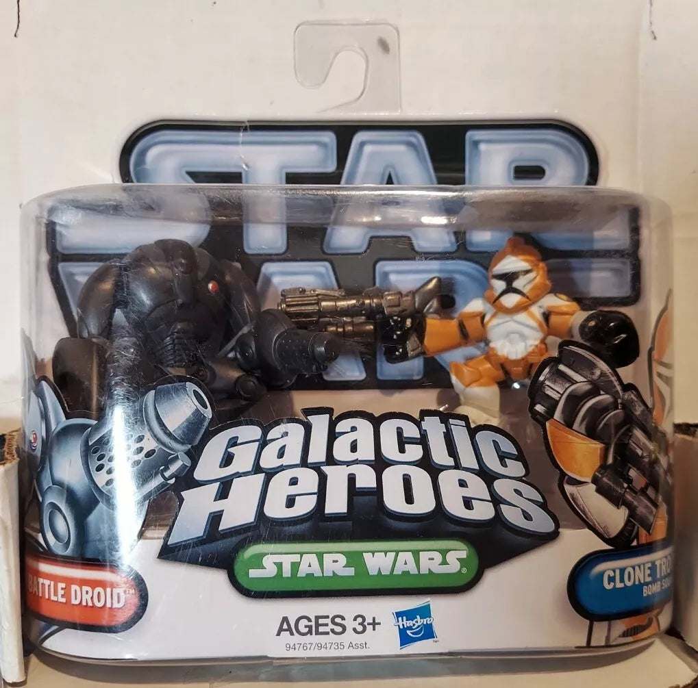 Star Wars Galactic Heroes Super Battle Droid Clone Trooper