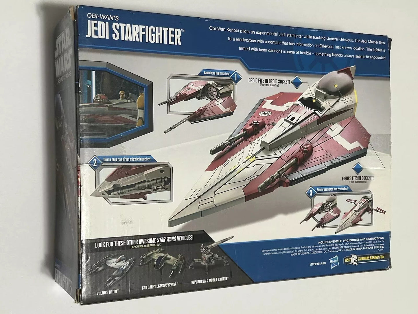 Star Wars Clone Wars OBI-Wan's Delta Starfighter