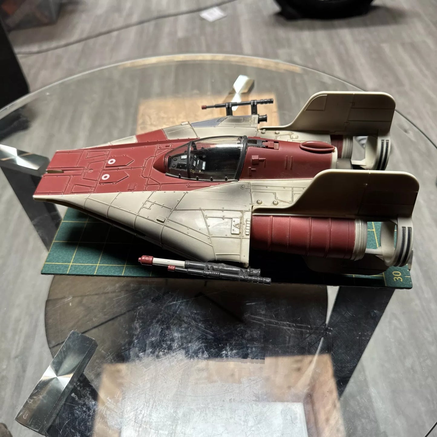 Star Wars Saga 2008 Legacy Collection: Exclusive Green Leader's A-Wing Fighter