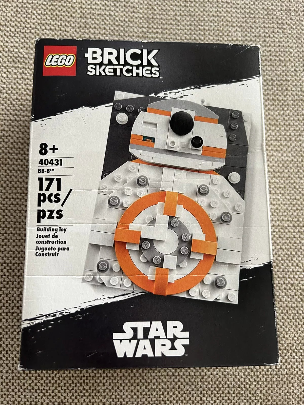 LEGO 40431 Brick Sketches Star Wars BB-8 Set