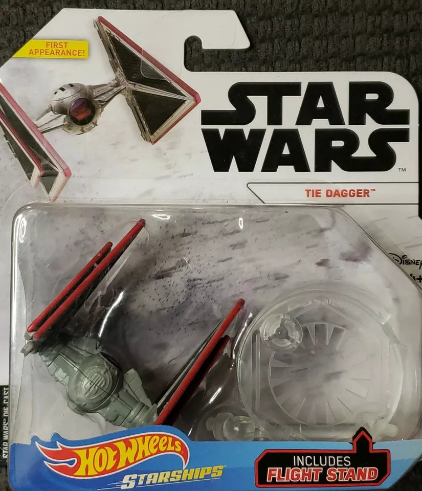 Hammond toys Tie Dagger Hot Wheels Star Wars Starship