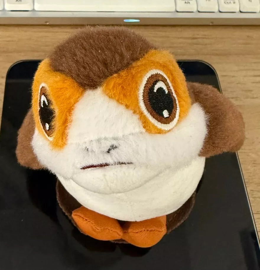 STAR WARS PORG Mini Magnetic Shoulder Plush