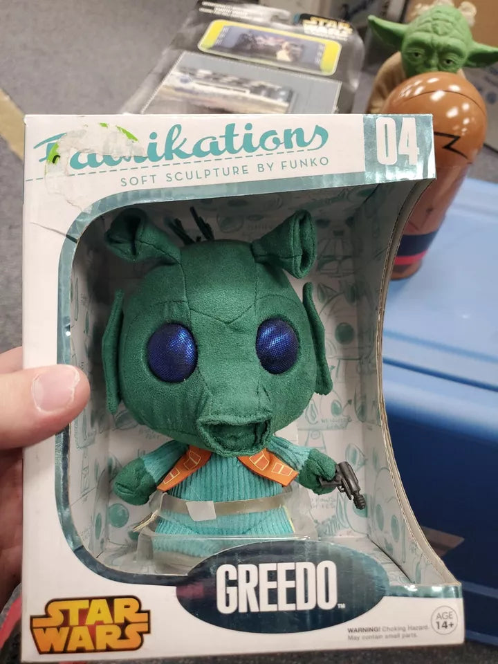 STAR WARS Funko Fabrikations Star Wars Greedo Soft Sculpture Plush Figure