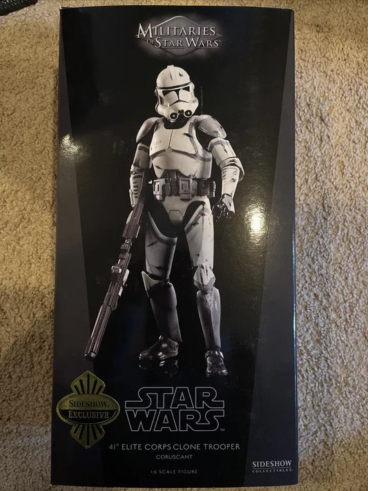 Hasbro Star Wars Clone Trooper 41st Elite Corps Clone Wars Action Figure